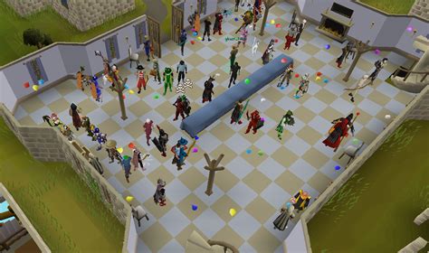 RuneScape's Falador Party Room .